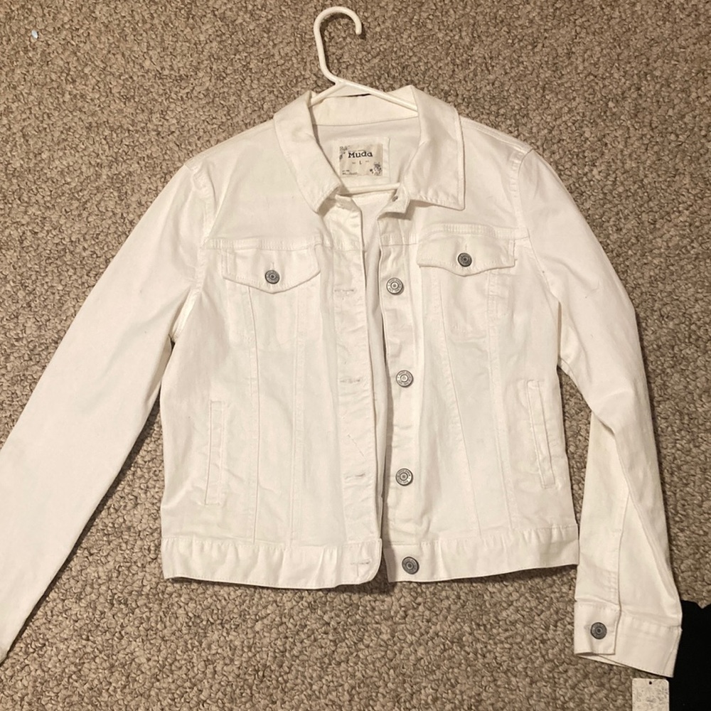 White Denim Jacket